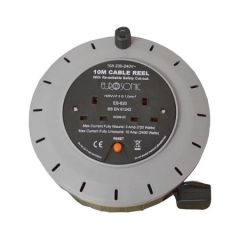 CENTURION POWERLINES 2 GANG EXTENSION CABLE REEL 10M