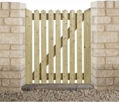 COTTAGE SOFTWOOD HEAVY DUTY GARDEN GATE 4FT