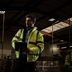 BLACKROCK HI-VIS BOMBER JACKET