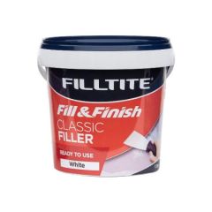 FILLTITE FILL & FINISH READY TO USE CLASSIC FILLER WHITE 1.5KG