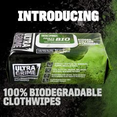 ULTRAGRIME PRO MULTIUSE BIODEGRADABLE CLOTHWIPES XXL+ (100/PACK)