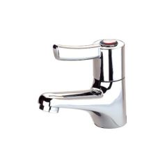 ROCA ACCESS BASIN MIXER WITH 1/2" FLEXIBLE TAILS