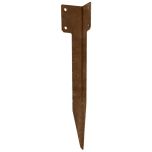 NO.4713 SLEEPERSECURE SINGLE SLEEPER CORNER SUPPORT SPIKE BROWN