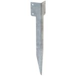 NO.4713 SLEEPERSECURE SINGLE SLEEPER CORNER SUPPORT SPIKE GALVANISED