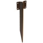 NO.4715 SLEEPERSECURE SINGLE SLEEPER STRAIGHT SUPPORT SPIKE BROWN